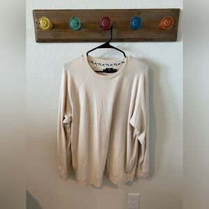 Cashmere Volcom fuzzy long sleeve
